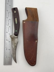 Schrade USA Old Timer Knife with Leather Sheath