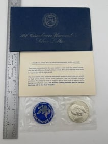 1972 UNC 40% Silver Eisenhower Dollar Coin