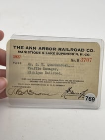 Ann Arbor Railroad Company 1927