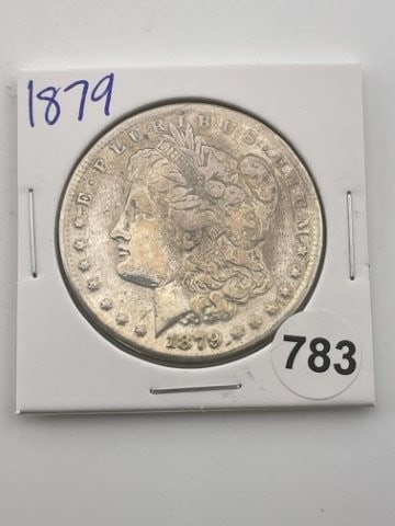 1879 Morgan Silver Dollar Coin (1 of 2)