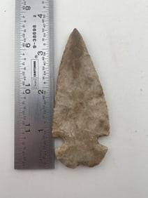 3 & 5/8" Dovetail Indian Artifact Arrowhead