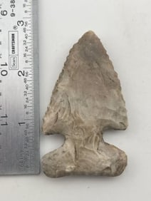 2 & 3/4" Thebes Indian Artifact Arrowhead