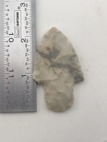 2 & 3/8" Adena Indian Artifact Arrowhead