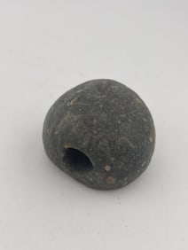 Ball Bannerstone Indian Artifact Arrowhead