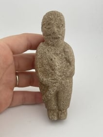 Human Effigy Stone Figure Indian Artifact Arrowhead