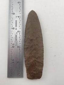 4 & 1/2" Scottsbluff Indian Artifact Arrowhead