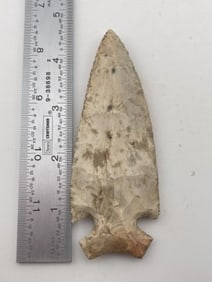 4 & 1/2" Dovetail Indian Artifact Arrowhead