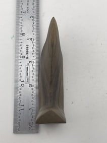Very Nice Slate Birdstone Indian Artifact Arrowhead
