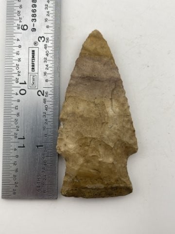 3" Scottsbluff Indian Artifact Arrowhead