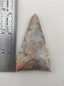 3" Dalton Indian Artifact Arrowhead