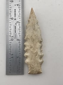3 & 5/8" Eccentric Indian Artifact Arrowhead