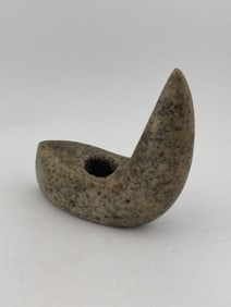 Geniculate Bannerstone Indian Artifact Arrowhead