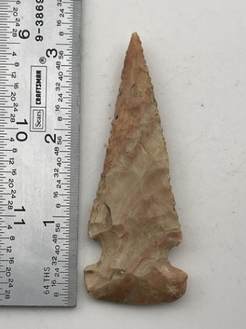 3" Side Notch Indian Artifact Arrowhead (1 of 3)