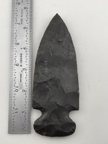 5 & 3/4" Hardin Indian Artifact Arrowhead