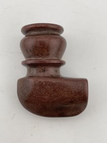 Stone Pipe Indian Artifact Arrowhead