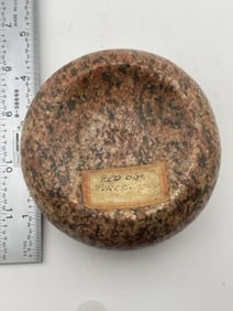 Bannerstone from Pike County Indian Artifact Arrowhead