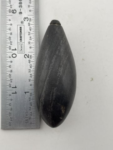 Hematite Plummet Indian Artifact Arrowhead (1 of 4)