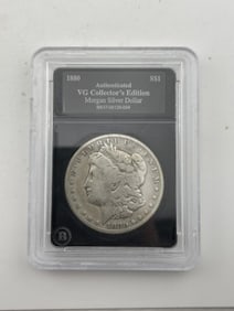 1880 Morgan Silver Dollar Coin