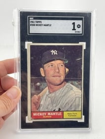 1961 Topps Mickey Mantle Baseball Card