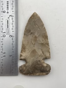 3 & 1/8" Hickory Ridge Indian Artifact Arrowhead