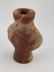 Quartz Bannerstone Indian Artifact Arrowhead