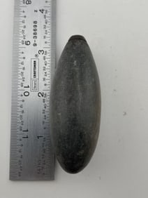 Hematite Plummet Indian Artifact Arrowhead