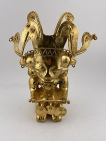 Tumbaga Tairona Gold Figurine UNKNOWN MATERIAL