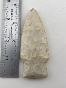 3 & 3/4" Hardin Indian Artifact Arrowhead
