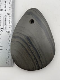 Slate Pendant Indian Artifact Arrowhead