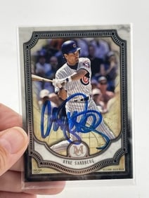 Ryne Sandberg Hand Signed Authentic Autograph