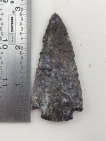 2 & 3/4" Marshall Indian Artifact Arrowhead