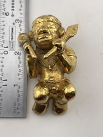 Tumbaga Tairona Gold Figurine UNKNOWN MATERIAL