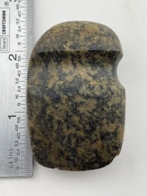 Miniature Grooved Axe Indian Artifact Arrowhead