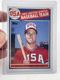 Mark McGwire Baseball Card