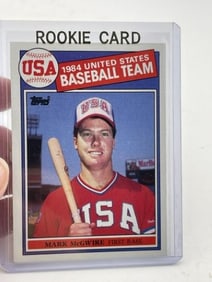 Mark McGwire Baseball Card