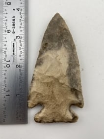 3 & 3/4" Lost Lake beautiful material Indian Artifact Arrowhead