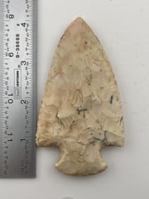 4" Hopewell Indian Artifact Arrowhead