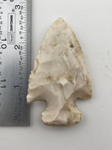 2 & 5/8" Thebes Indian Artifact Arrowhead (1 of 3)