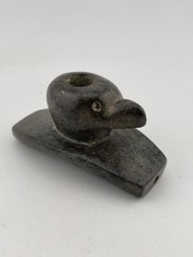 Bird Effigy Stone Pipe Indian Artifact Arrowhead