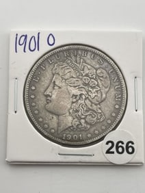 1901 O Morgan Silver Dollar Coin