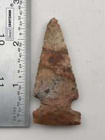 2 & 1/2" Hickory Ridge Indian Artifact Arrowhead