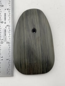 Slate Pendant Indian Artifact Arrowhead