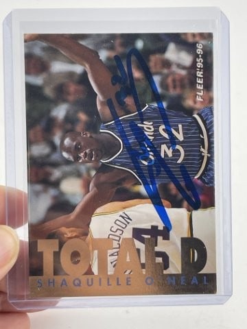 Shaq O'Neal Hand Signed Authentic Autograph: KEY WORDS: INDIAN ARTIFACT ARTIFACTS ARROWHEAD ARROWHEADS NATIVE AMERICAN MISSISSIPPIAN QUAPAW CADDO POTTERY COINS MORGAN DOLLAR PEACE DOLLAR SILVER COINS Arkansas. Now taking in consignments for pre-