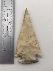 4" Apple Creek Indian Artifact Arrowhead