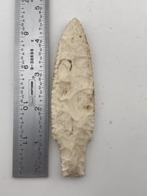 4 & 1/2" Adena Indian Artifact Arrowhead