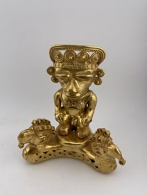 Tumbaga Tairona Gold Figurine UNKNOWN MATERIAL