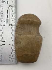Miniature Grooved Axe Indian Artifact Arrowhead