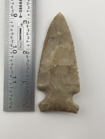 3 & 1/4" Hickory Ridge Indian Artifact Arrowhead