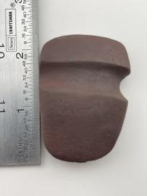 Hematite Miniature Grooved Axe Indian Artifact Arrowhead