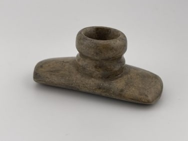 Stone Pipe Indian Artifact Arrowhead